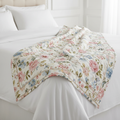 Elegant soft dohar with floral print